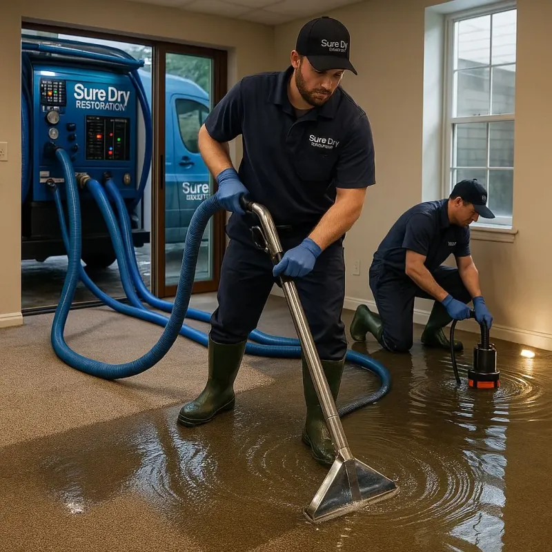 Water Extraction and Removal process in Whitinsville, MA